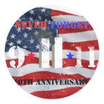 10th Anniversary for September 11 stickers