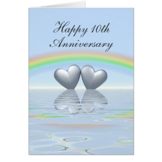 10 Year Wedding Anniversary Cards, Photo Card Templates, Invitations &amp; More