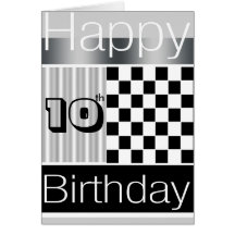 10th Birthday Greeting Cards