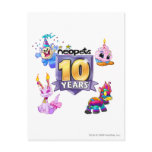 10th Birthday Logo postcards