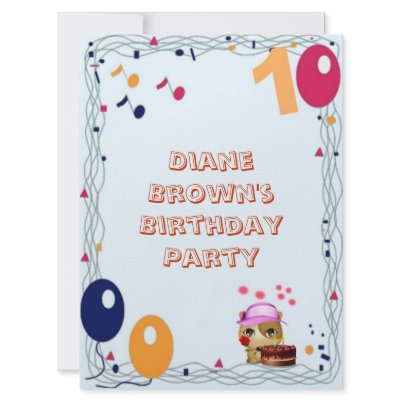10th Birthday Party by elenaind