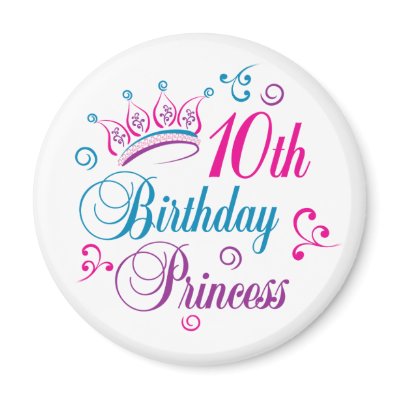 10th Birthday Princess by BirthdayObsessions