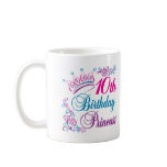 10th Birthday Princess Coffee Mug