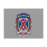 10th Mountain Division Beer Label