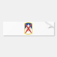 10th Support Brigade Insignia Bumper Stickers