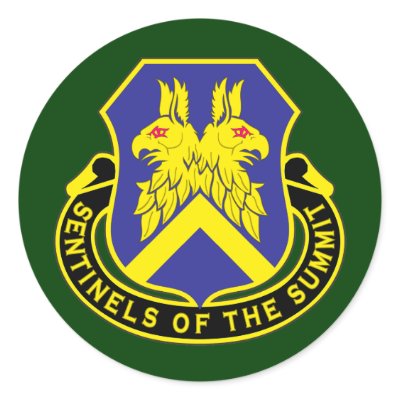 110th Military Intelligence Bn (Airborne) DUI Stickers by a2zgraphicsworks
