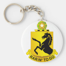 112th Armour Regiment Key Chain