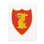 114 Field Artillery Regiment Postcard