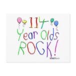 114 Year Olds Rock ! Post Card