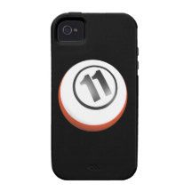 11 Ball Vibe iPhone 4 Cases