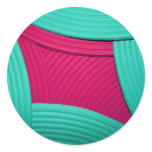 11 Blue & Pink Sticker