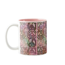 11 oz. Peace Mugs