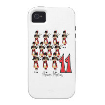 11 Pipers Piping iPhone 4 Case