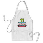 11 Year Old Birthday Cake Aprons