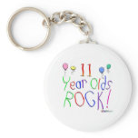 11 Year Olds Rock! Keychain