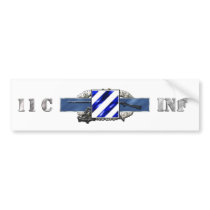 11C 3RD Infantry Division Bumper Sticker