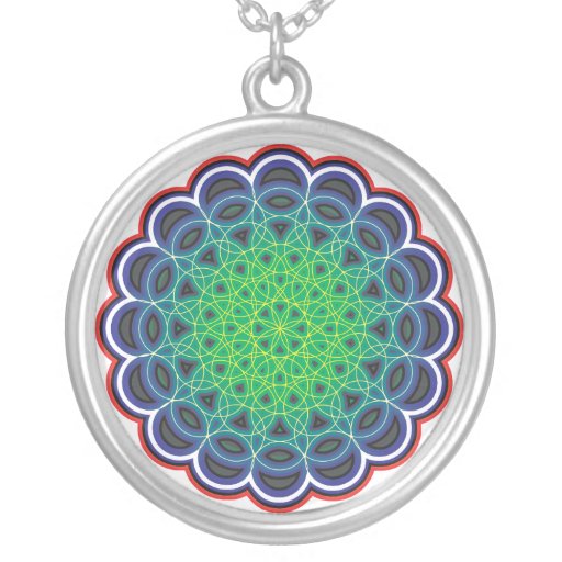 11n8b Digital Doodle Necklace