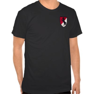 11th ACR "Blackhorse" Patch M48A3 Patton Shirt by MechGrunt