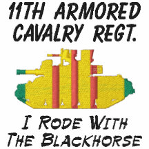 11th ACR M551 & Crossed Sabers Call-Sign Shirt