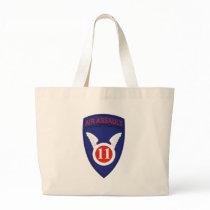 11th Air Assault Div Tote Bags
