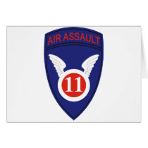 11th Air Assault Div Greeting Cards