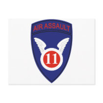 11th Air Assault Div Postcards