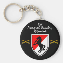 11th BLACKHORSE ARMORED CAVALRY REGIMENT Key Chain