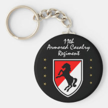 11th BLACKHORSE ARMORED CAVALRY REGIMENT Keychain