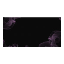 1212 DARK EMO PURPLE BLUE SMOKE BLACK NIGHT GRAPHI CUSTOM PHOTO CARD
