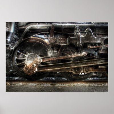 1218 - NW Type-A 1218 Steam 2-6-6-4 Print by suburbanscenes