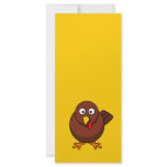 12456965191856571265bloodsong_Turkey-RoundCartoon Full Color Rack Card