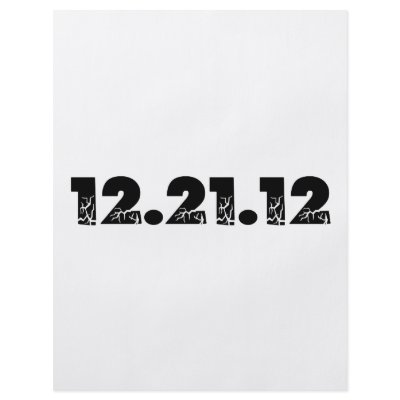 12.21.12 2012 December 21, 2012 Flyer by ColorShow
