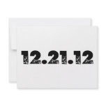 12.21.12 2012 December 21, 2012 invitations