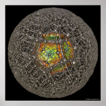 (12,4) Poincaré Ball Print