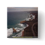 12 Apostles rock formation, Victoria, Australia Pinback Buttons