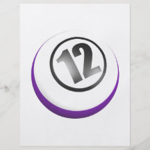 12 Ball Flyer Design