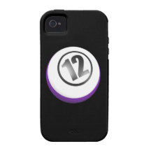 12 Ball iPhone 4/4S Cover