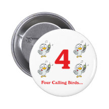 12 days four calling birds pins
