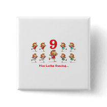 12 days nine ladies dancing pin