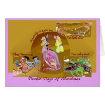 12 Days of Christmas greeting card