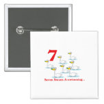 12 days seven swans a-swimming pin