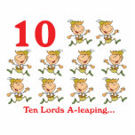 12 days ten lords a-leaping cut outs