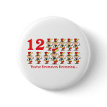 12 days twelve drummers drumming button