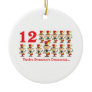 12 days twelve drummers drumming ornaments