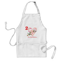 12 days two turtle doves apron