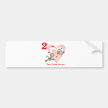 12 days two turtle doves bumper stickers
