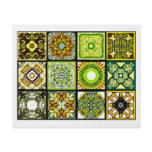 12 Different Tea Bag Tiles - Origami Folding Personalised Flyer