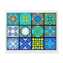 12 Different Tea Bag Tiles - Origami Folding Flyers