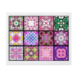 12 Different Tea Bag Tiles - Origami Folding Personalized Flyer