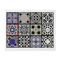 12 Different Tea Bag Tiles - Origami Folding Personalised Flyer